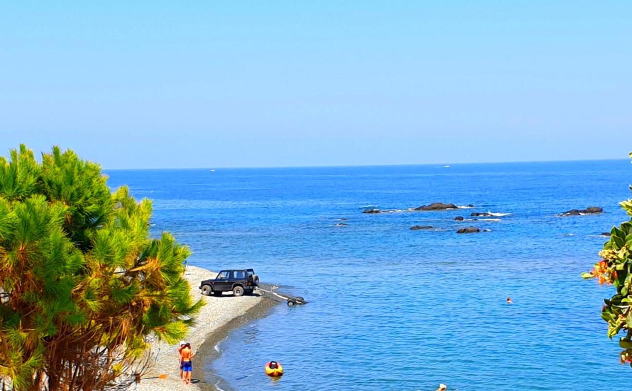 Astrofegia Beachfront Villa Πωμός Εξωτερικό φωτογραφία