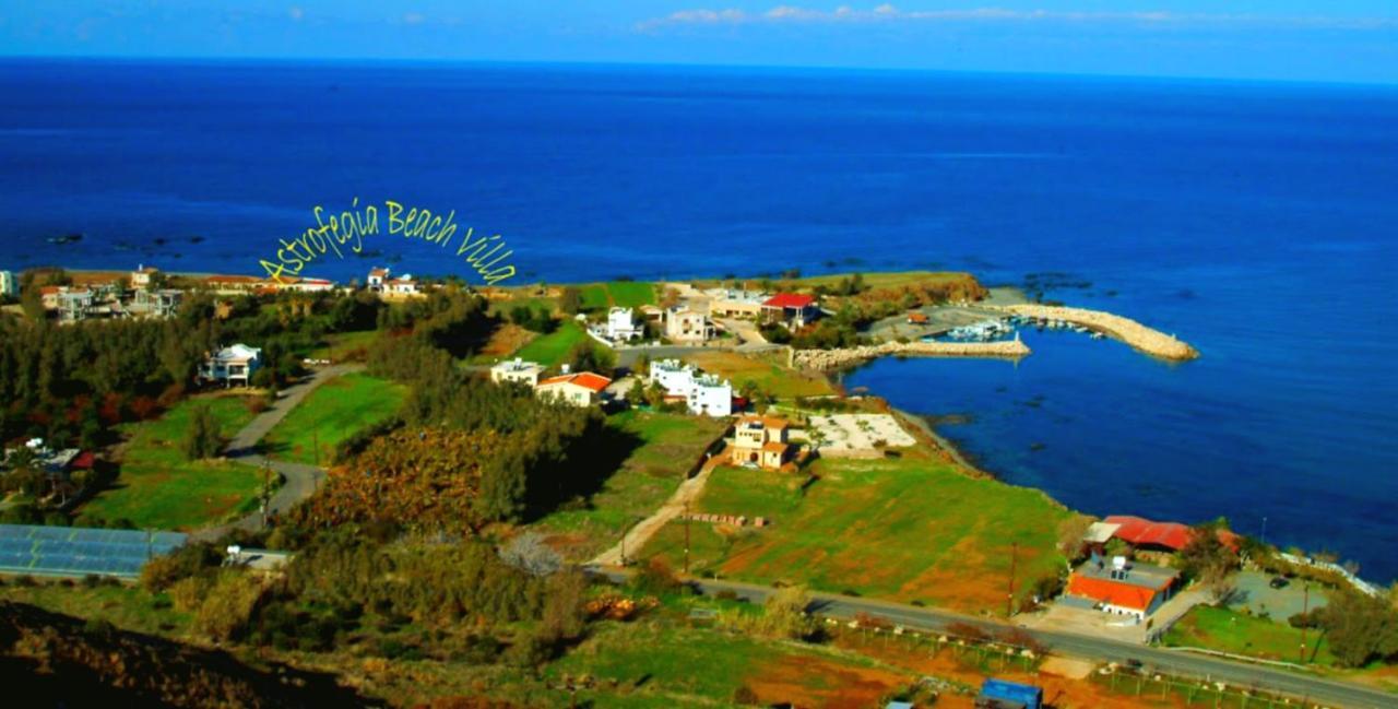 Astrofegia Beachfront Villa Πωμός Εξωτερικό φωτογραφία